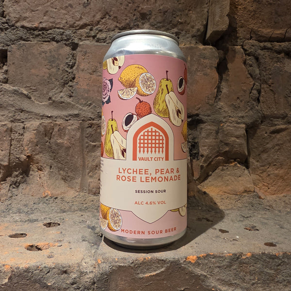 Vault City: Lychee, Pear & Rose Lemonade Session Sour