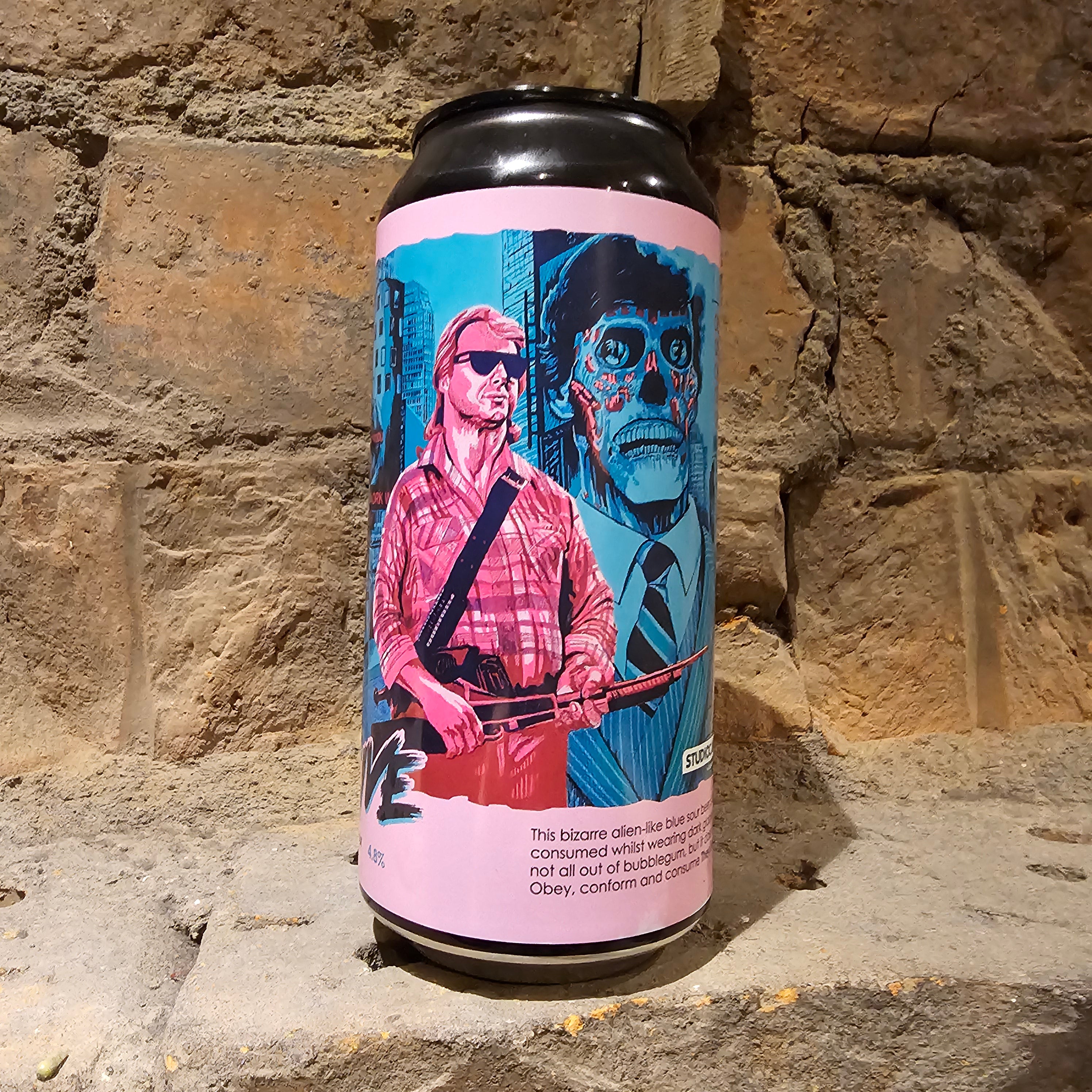 Neon Raptor: They Live - The Dead Crafty Beer Company