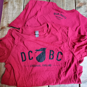 Dead Crafty Unisex T-Shirt Antique Cherry Red