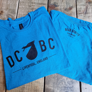 Dead Crafty Unisex T-Shirt Antique Blue