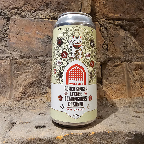 Vault City: Peach & Ginger Lychee Lemongrass Coconut Session Sour