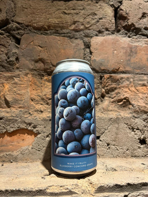 Evil Twin: MAKE IT FRUITY BLUEBERRY CONCORD GRAPE