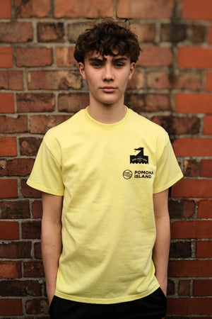 Dead Crafty Unisex T-Shirt Yellow Lemon Sun