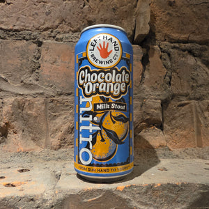 Left Hand: Chocolate Orange Nitro