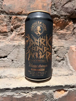 Northern Monk: DARK & WILD 2026 // DOUBLE CHOCOLATE MUDCAKE STOUT (Trippling Animals Collab)