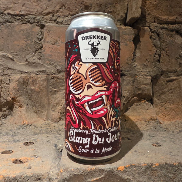 Drekker: Slang Du Jour - Strawberry Rhubarb Cobbler