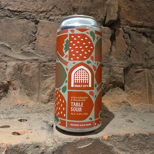 Vault City: Strawberry & Rhubarb Table Sour