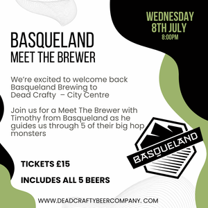Basqueland Brewing Meet The Brewer - 8th July