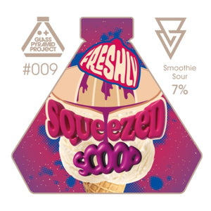 Glass Pyramid: Freshly Squeezed x SCOOP
