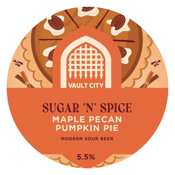 Vault City: Sugar 'n Spice (Maple Pecan Pumpkin Pie Sour)